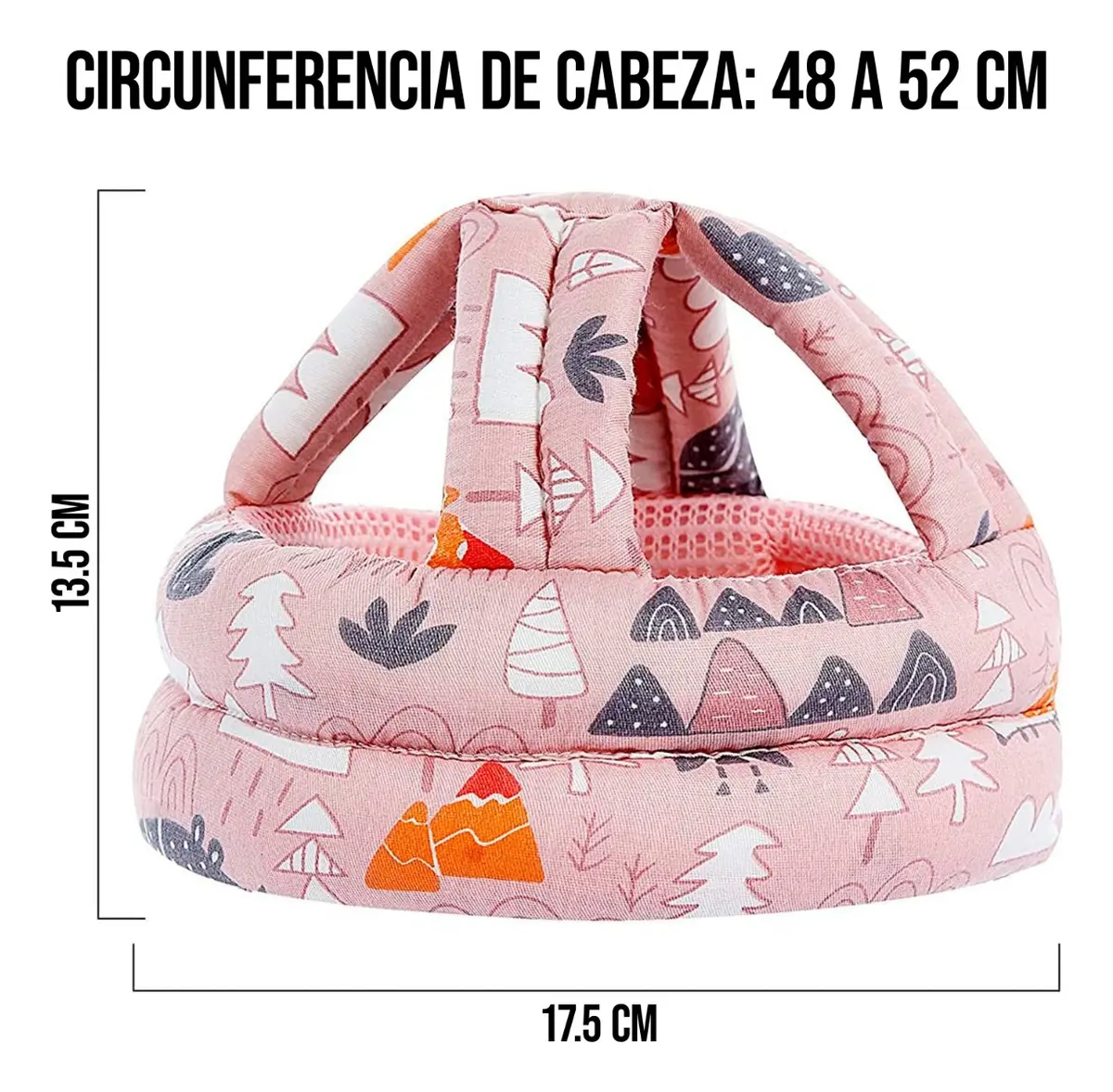 D_NQ_NP_2X_642675-MLC82685058661_022025-F-casco-gorro-protector-cabeza-acolchado-anti-golpes-para-bebe