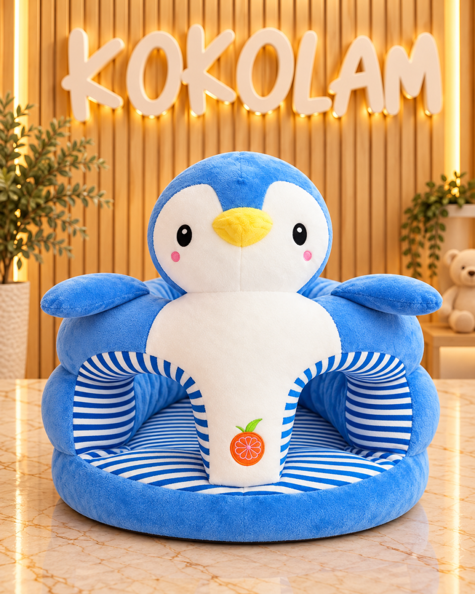 Cojín de Apoyo para Bebé Pingüino