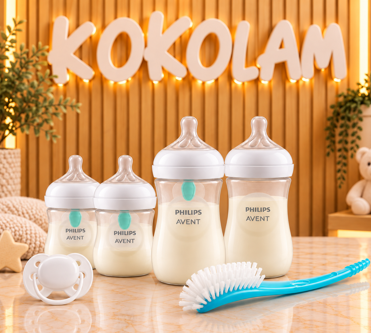 Set Recién Nacido Philips Avent Natural Response AirFree 6 Piezas